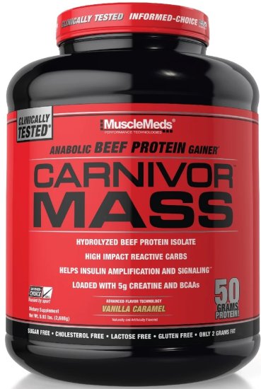 (image for) MuscleMeds Carnivor Mass 6lb