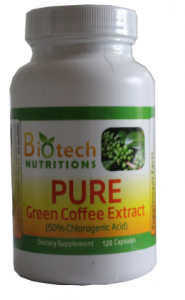 (image for) Pure Green Coffee Bean Extract 120 Caps