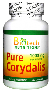 (image for) Biotech Nutritions Pure Corydalis 120 Capsules