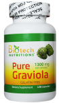 (image for) Biotech Nutrition Pure Graviola 1300mg 120 Capsules