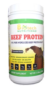 (image for) Biotech Nutritions Beef Protein 28 Servings