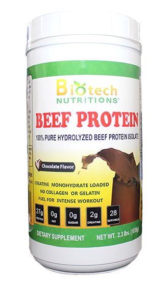 (image for) Biotech Nutritions Beef Protein 28 Servings