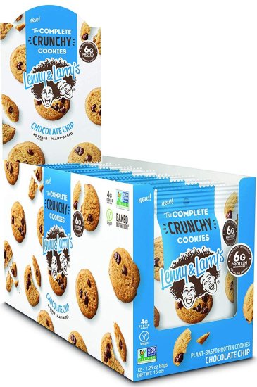 (image for) Lenny & Larry's Complete Crunchy Cookies 1.25oz - 12 Pack