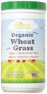 (image for) Biotech Nutritions Organic Wheat Grass 60 Servings