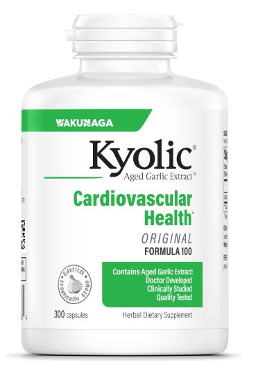 (image for) Kyolic Aged Garlic Extract Cardiovascular Health Formula 100