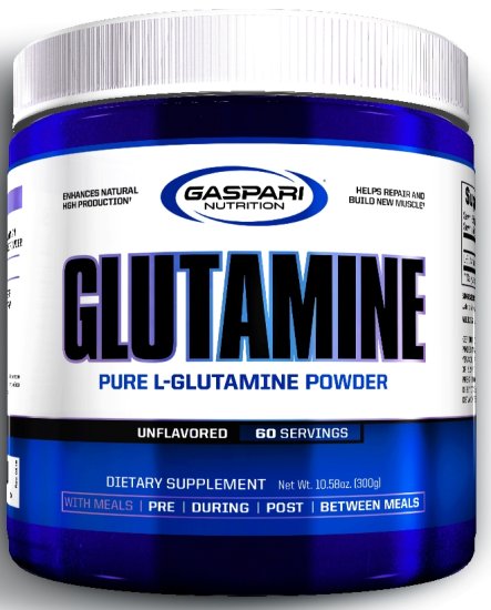 (image for) Gaspari Glutamine 300 Grams (60 Servings)