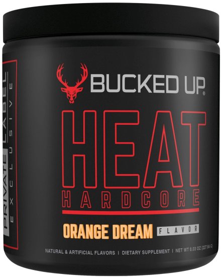 (image for) Bucked Up Heat Hardcore Orange Dream 30 Servings