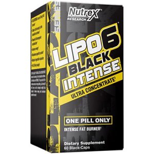 (image for) Nutrex Lipo 6 Black Intense UC 60 Black-Caps