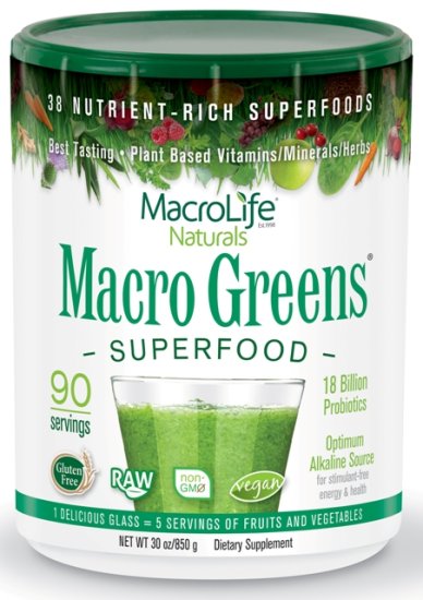 (image for) MacroLife Naturals Macro Greens
