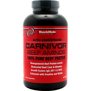 (image for) MuscleMeds Carnivor Beef Amino 300 Tablets
