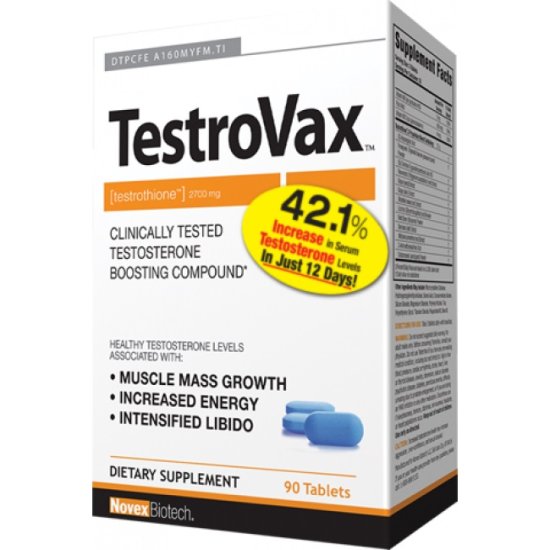 (image for) Novex Biotech TestroVax 90 Tablets
