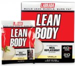 (image for) Labrada Lean Body Hi Protein Meal Replacement Shake Packets