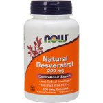 (image for) Natural Resveratrol 200 mg - 120 Veg Capsules