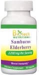 (image for) Biotech Nutritions Elderberry 1200 mg Serving 60 Capsules