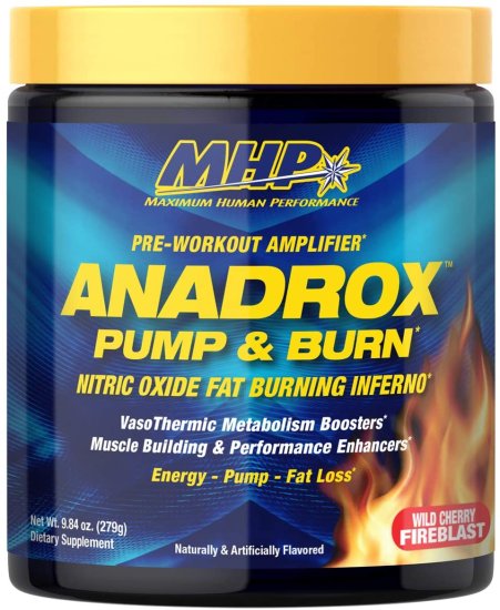 (image for) MHP Anadrox Pump & Burn 30 Servings