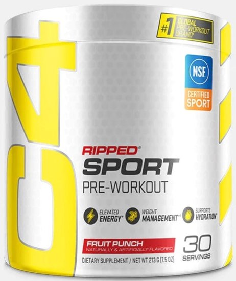 (image for) Cellucor C4 Ripped Sports Fruit Punch 30 Servings