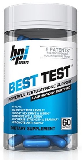 (image for) BPI Sports Best Test 60 Capsules