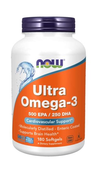 (image for) Now Ultra Omega-3 180 Softgels