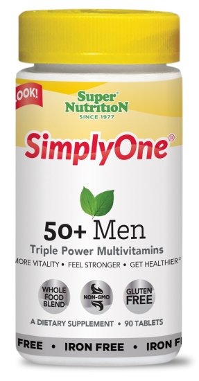 (image for) SimplyOne 50+ Men Iron-Free Triple Power 90 Tablets