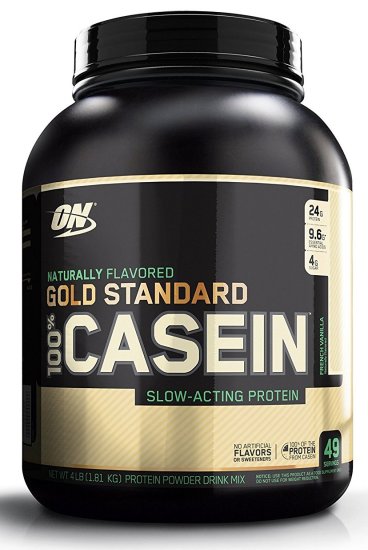 (image for) Optimum Nutrition Natural 100% Casein 4 Lbs.