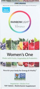 (image for) Rainbow Light Vibrance Women's One Multivitamin 120 Tablets