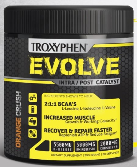 (image for) truDERMA Troxyphen Evolve Orange Crush 30 Servings
