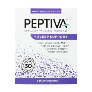 (image for) Peptiva Clinically Validated Probiotics + Sleep Support 30 Caps
