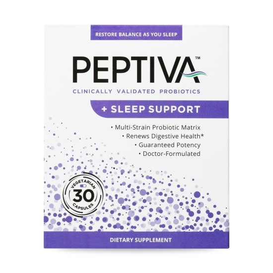 (image for) Peptiva Clinically Validated Probiotics + Sleep Support 30 Caps
