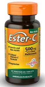 (image for) Ester-C 500mg with Citrus Bioflavonoids 90 Vegetarian Tablets