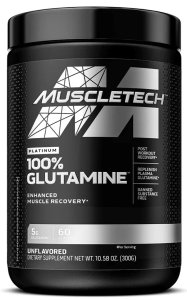 (image for) MuscleTech 100% Platinum Glutamine 60 Servings