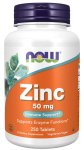 (image for) Now Zinc 50 mg 250 Tablets