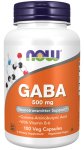 (image for) Now GABA 500 mg 100 Veg Capsules