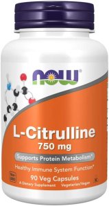 (image for) Now L-Citrulline 750 mg 90 Veg Capsules
