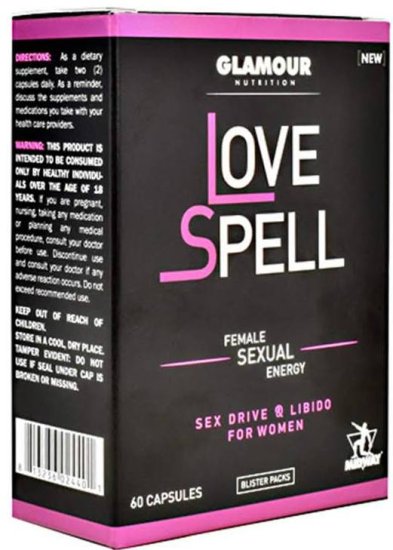 (image for) Glamour Nutrition Love Spell 60 Capsules