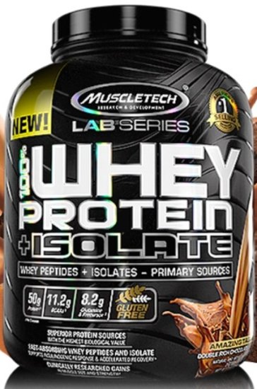(image for) Muscletech Lab Series 100% Whey Protein Isolate 5 Lbs.