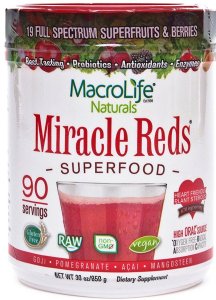 (image for) MacroLife Naturals Miracle Reds Superfood
