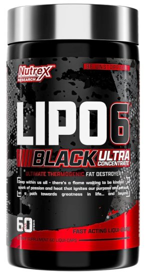 (image for) Nutrex Lipo 6 Black Ultra Concentrate 60 Caps