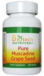 (image for) Biotech Nutritions Pure Muscadine Grape Seed 90 Capsules