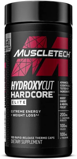 (image for) MuscleTech Hydroxycut Hardcore Elite 100 Thermo Caps