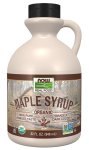 (image for) NOW Maple Syrup, Organic Grade A Dark Color