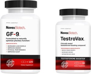 (image for) Growth Factor-9 120 Capsules + Testrovax 90 Tablets