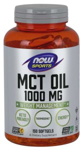 (image for) Now Sports MCT Oil 1000 MG 150 Softgels