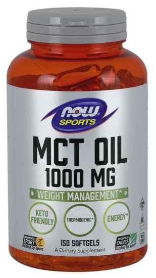 (image for) Now Sports MCT Oil 1000 MG 150 Softgels