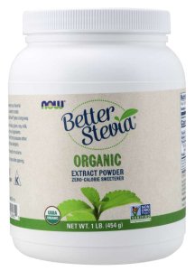 (image for) Now Foods Better Stevia Organic Extract Powder 1 Lb.
