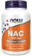 (image for) NOW NAC 600 mg 250 Veg Capsules