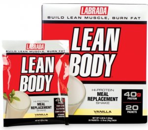 (image for) Labrada Lean Body Hi Protein Meal Replacement Shake Packets