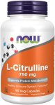 (image for) Now L-Citrulline 750 mg 90 Veg Capsules
