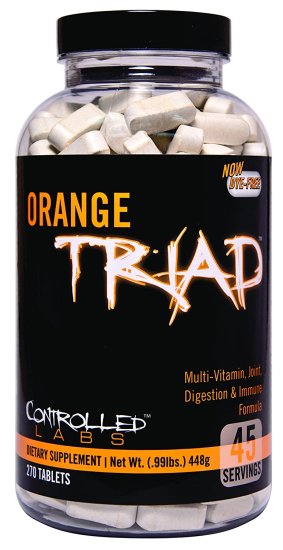 (image for) Controlled Labs Orange Triad 270 Caps