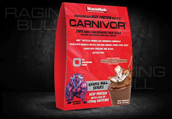 (image for) Muscle Meds Carnivor Raging Bull Series 1 Lbs.