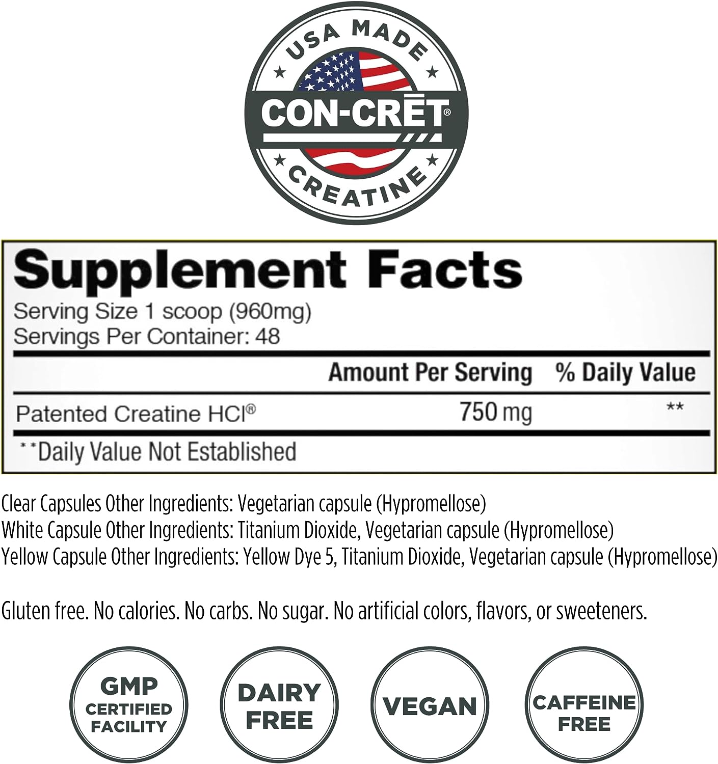Concret-Capsules-Supplement-Facts